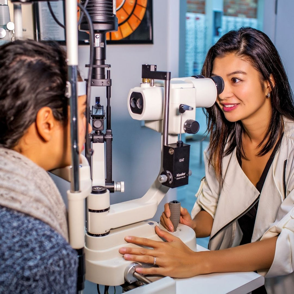 Silt Lamp Eye Exam